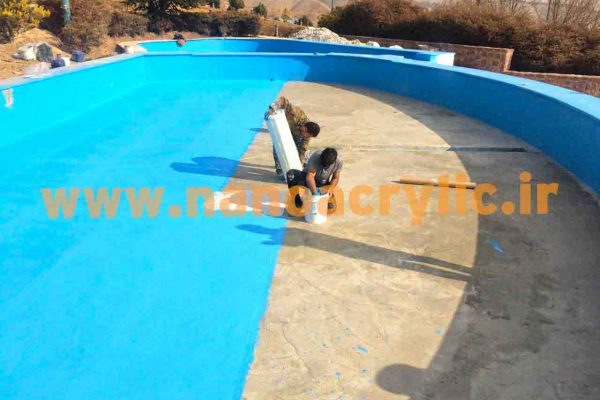 رنگ استخری پایه آب رنگ استخری پایه آب